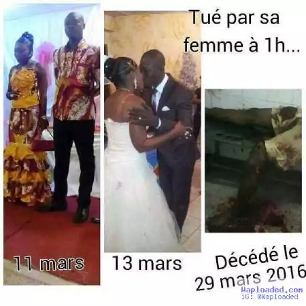 Wife From Hell: Woman Butchers Husband to Death, Just 16 Days After White Wedding (Graphic Photo)